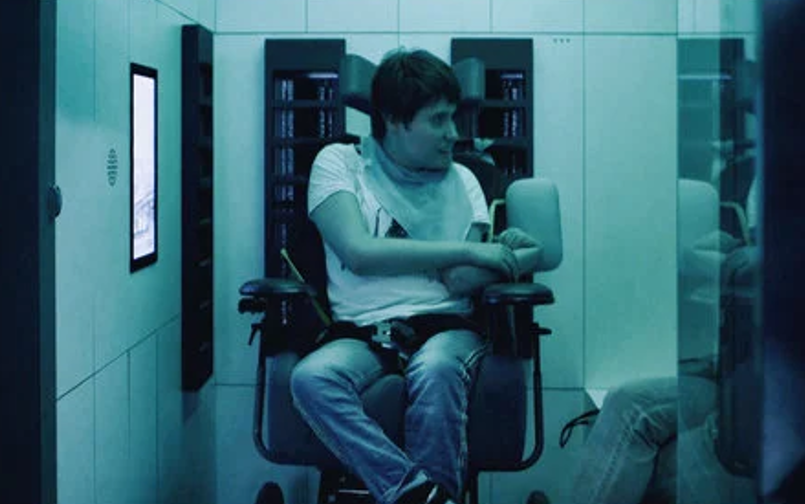 Sensory Reality pod session with participant and caregiver